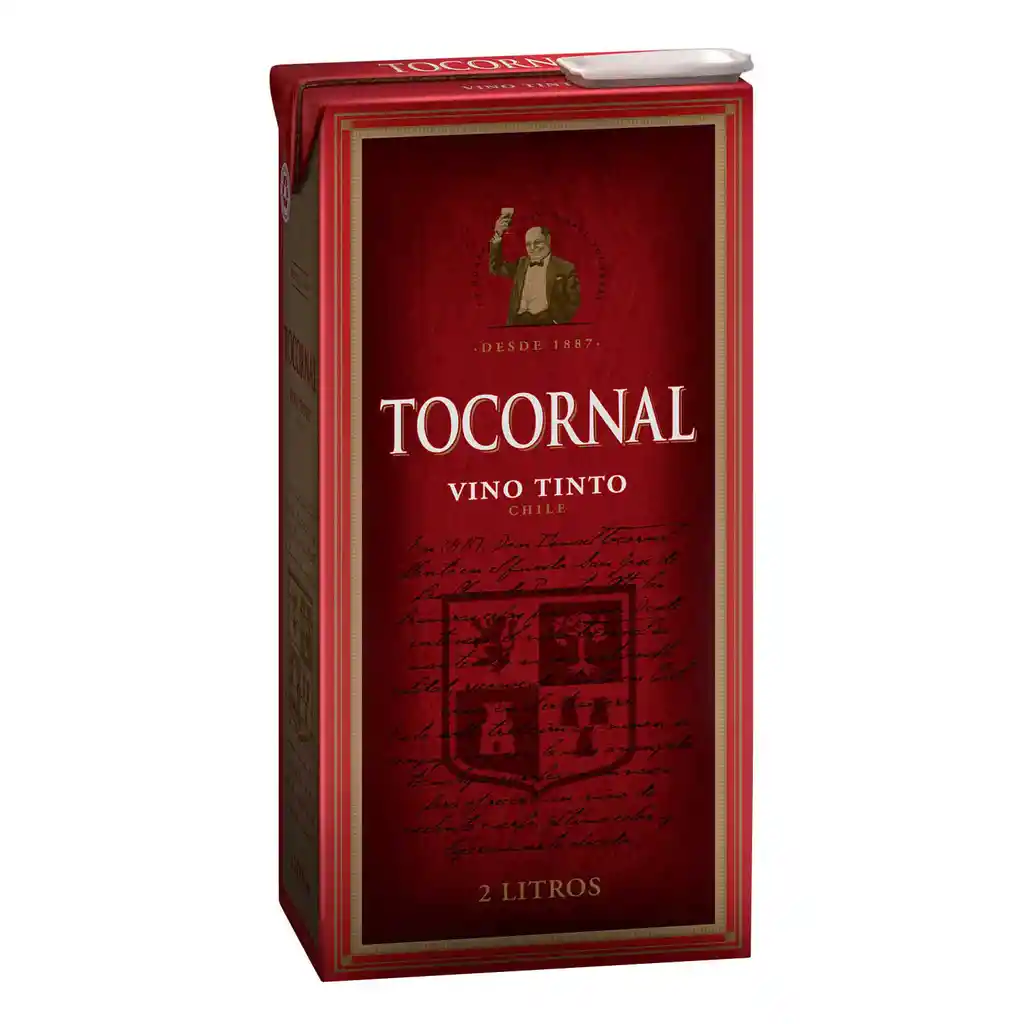 Tocornal Vino Tinto en Caja 2 L