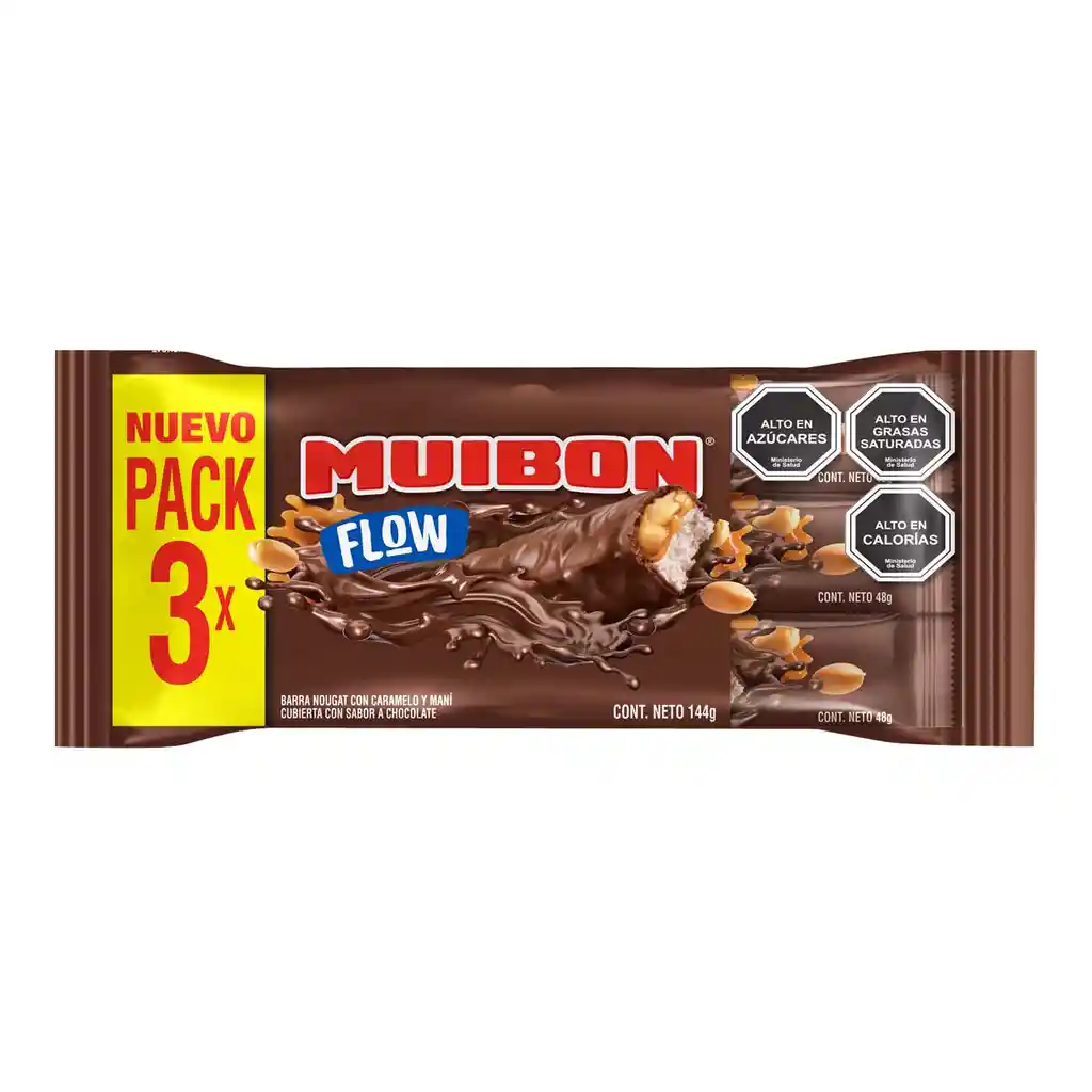 Muibon Barra de Chocolate Flow Nougat