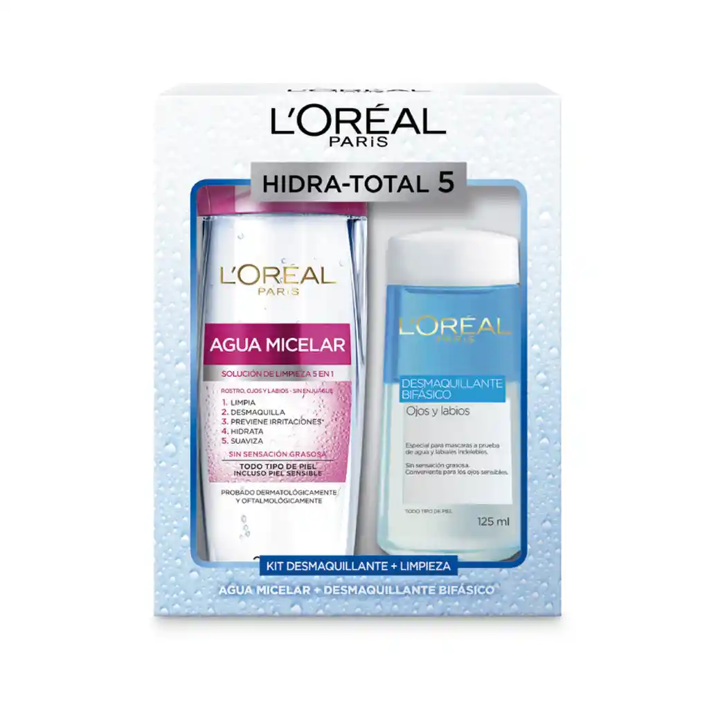 Loreal Agua Micelar 200Ml+Bifasico