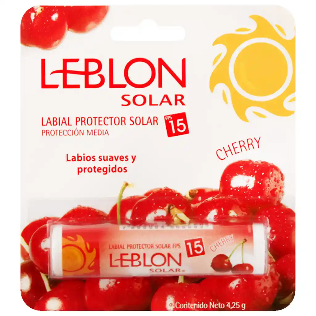 Labial Leblon Spf 15 Cherry