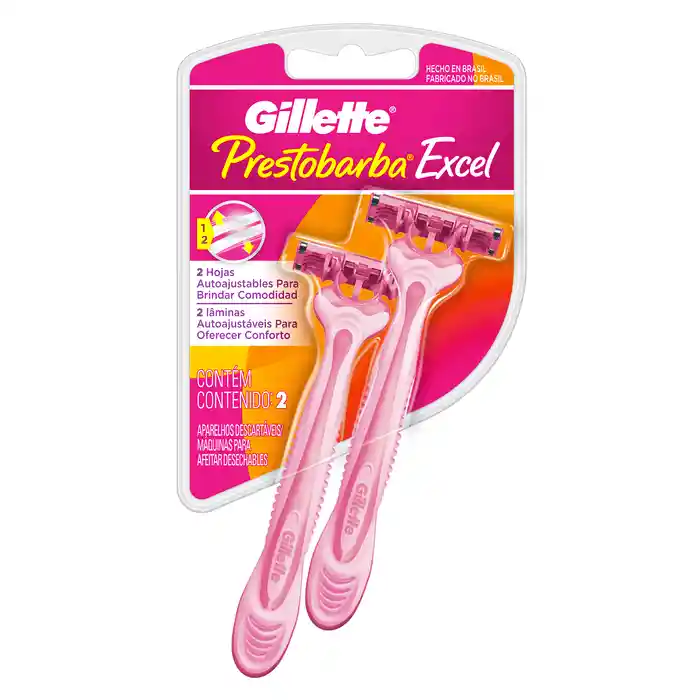 Gillette Maquina De Afeitar Excel Mujer 2Un