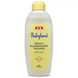 Babyland Bálsamo Acondicionador de Manzanilla para Cabellos Claros