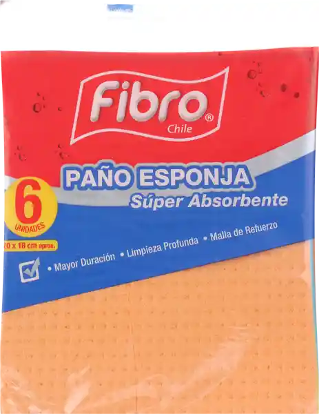 Fibro Paño Esponja Súper Absorbente