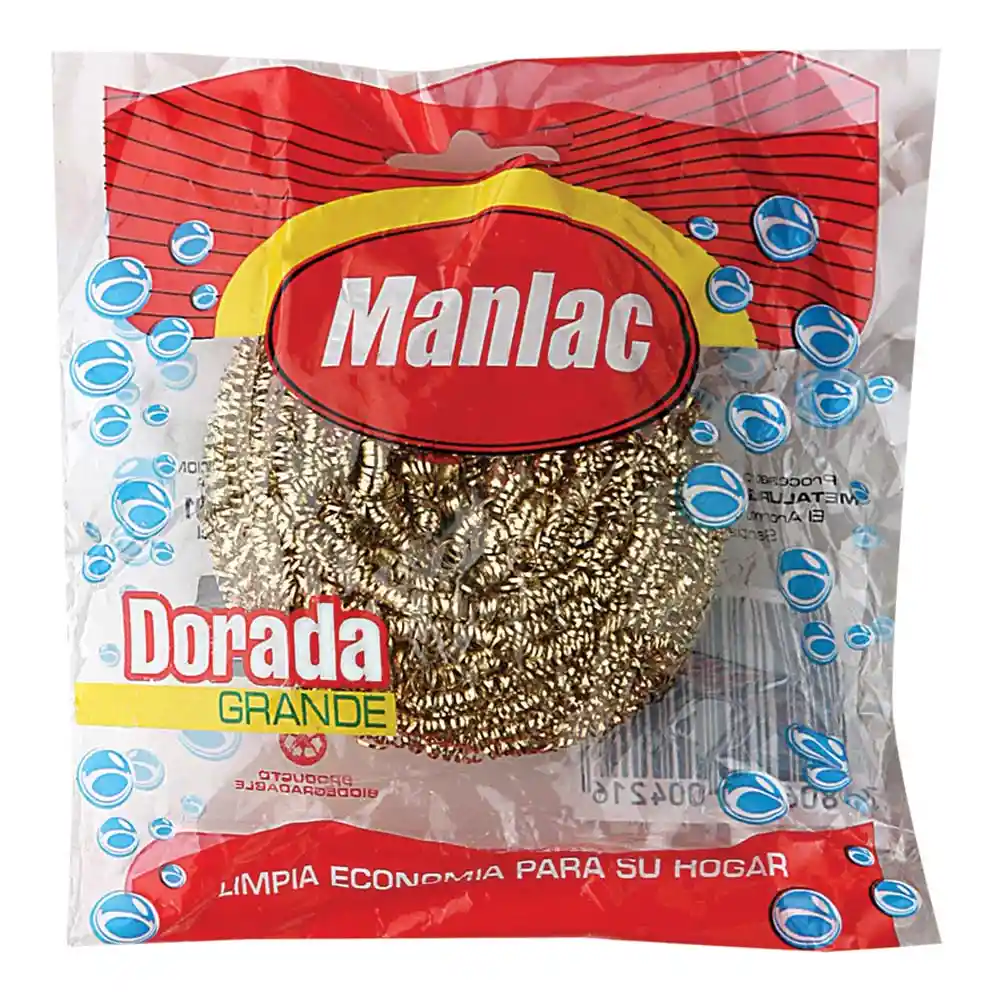 Manlac Esponja Dorada Grande