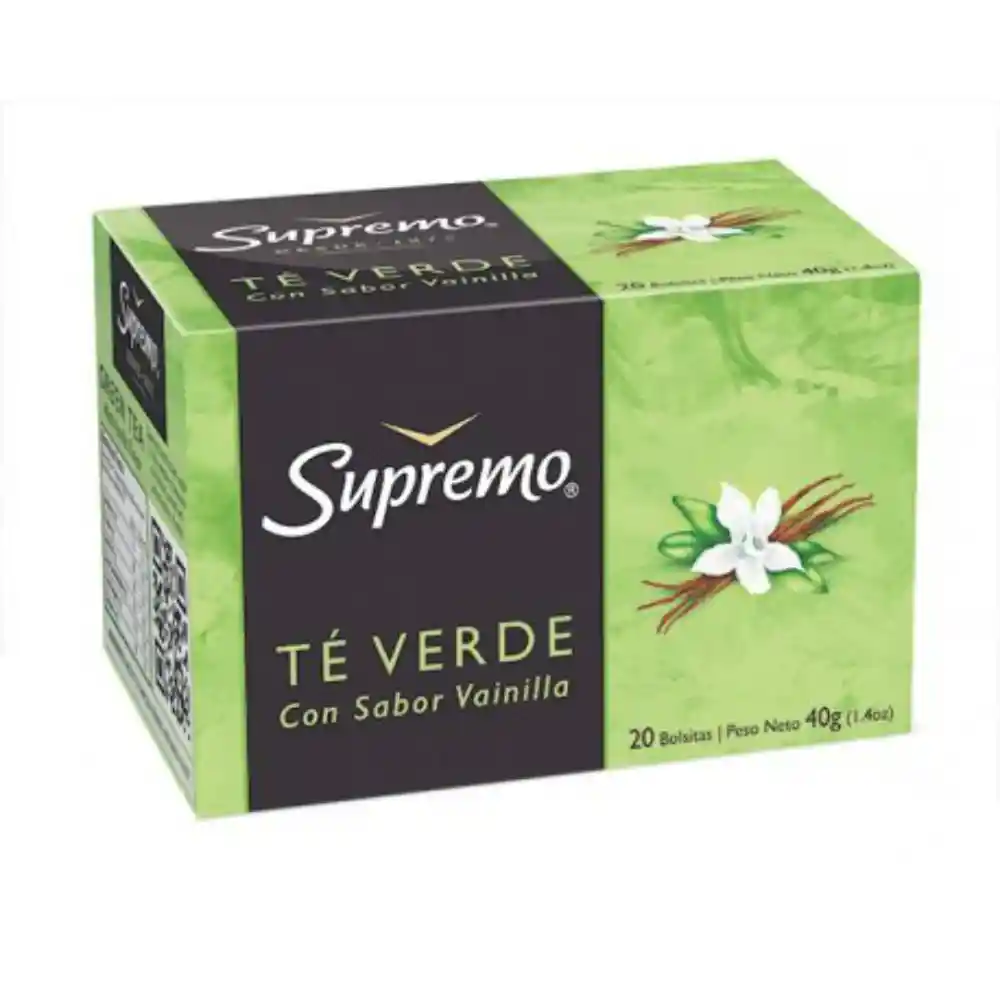 Supremo Té Verde Vainilla