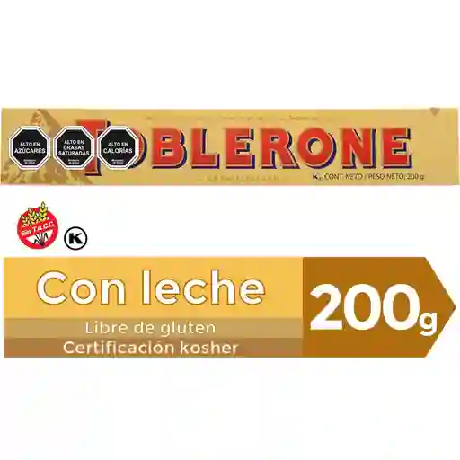Toblerone Chocolate con Leche y Almendras