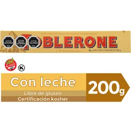 Toblerone Chocolate con Leche y Almendras