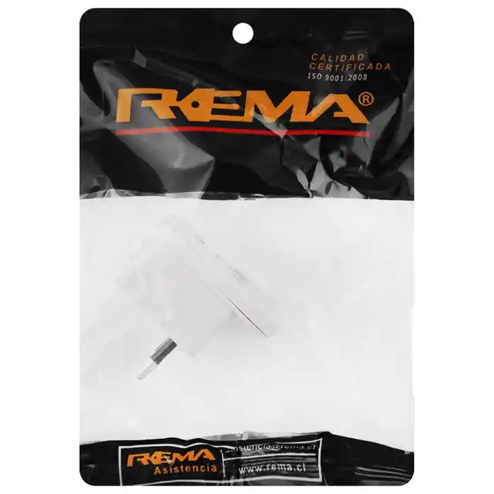 Rema Adaptador Triple Plano Color Blanco