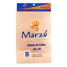 Marzu Lamina Cobre 20X30