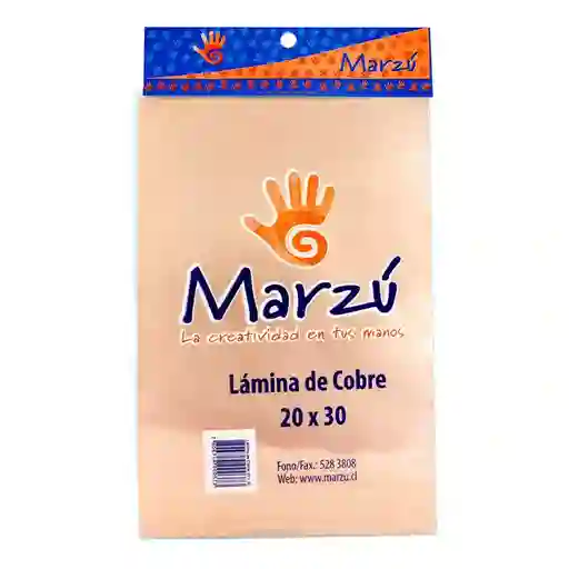 Marzu Lamina Cobre 20X30