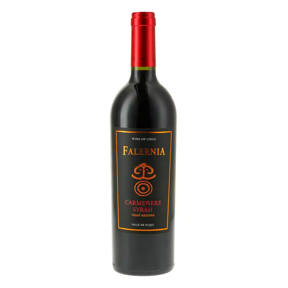 Falernia Vino Tinto Carmenere Syrah Gran Reserva de Chile 750 cc