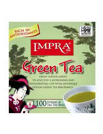 Impra Te Ceylon Green 100 Bolsitas