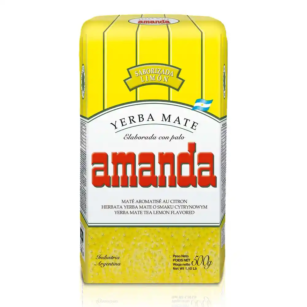 Amanda Yerba Mate Saborizada Limon