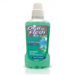 Oral Fresh Enjuague Bucal Fresh Action Menta Fresca