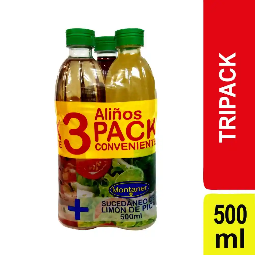 Montaner Tripack Ali�Os 3 X