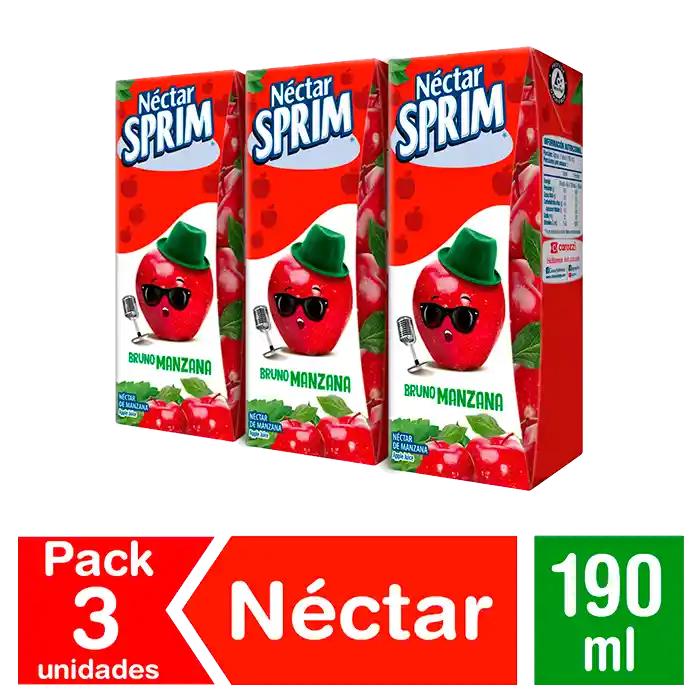 Sprim Nectar Recreo Manzana