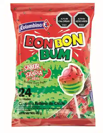 Colombina Chupete Bon B Bum Sandã­A