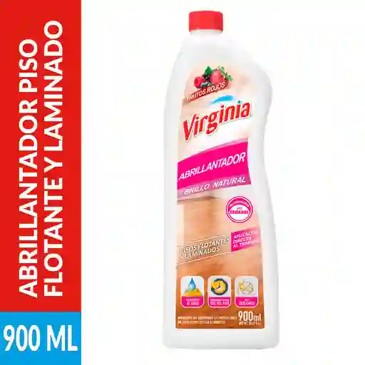 Virginia Abrillantador para Piso Flotante Aroma Frutos Rojos