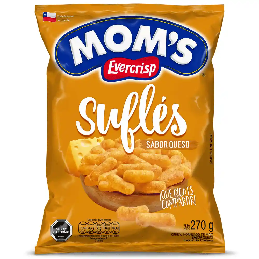 Evercrisp Sufle Queso Moms