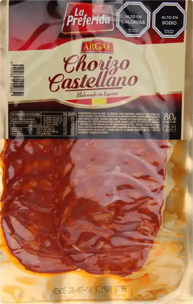 La Preferida Chorizo Castellano