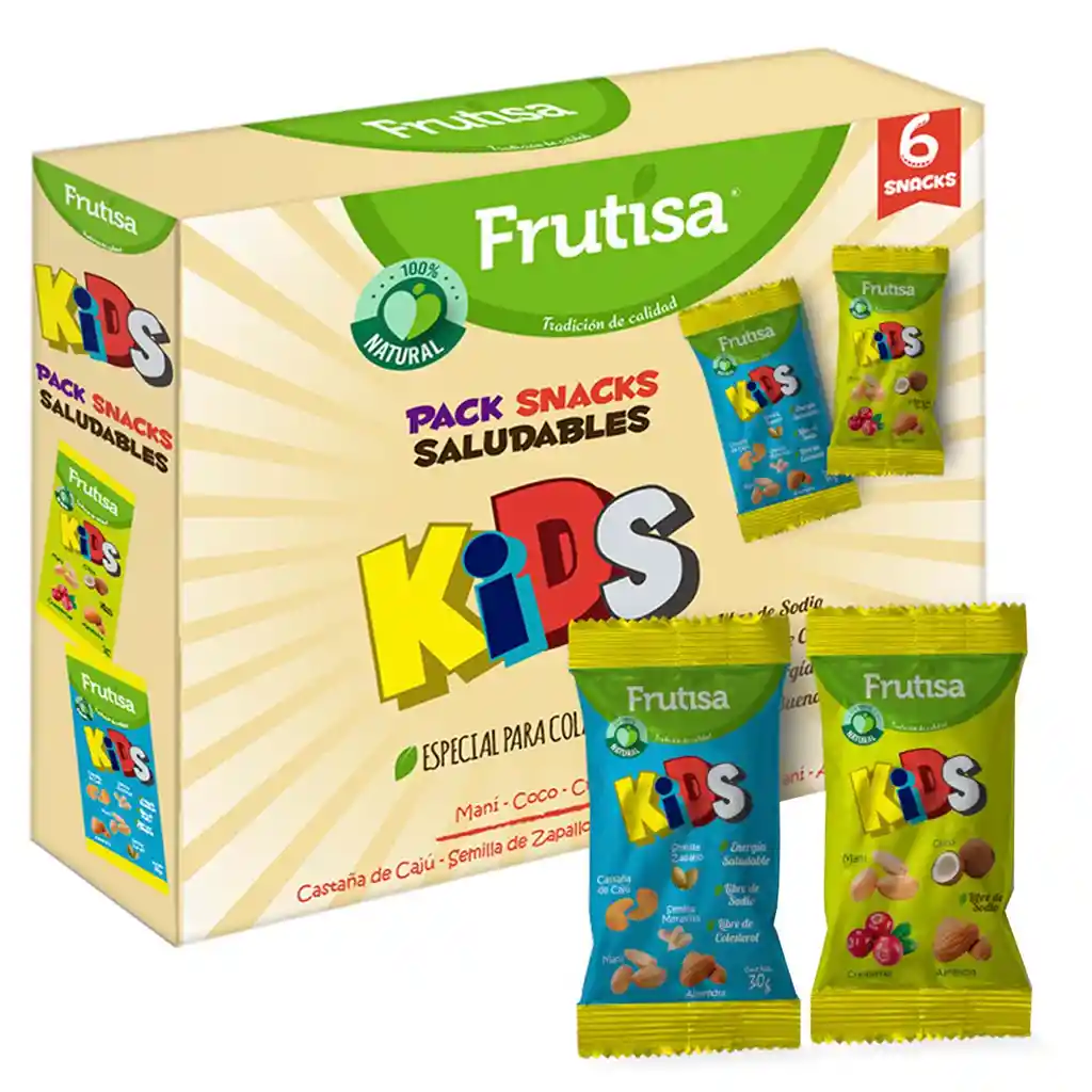 Frutisa Pack Escolar Frutos Secos Fts