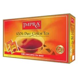 Impra Tea Pure Ceylon Enveloped 100 Bol