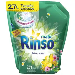 Rinso Detergente Líquido Lirios y Rosas