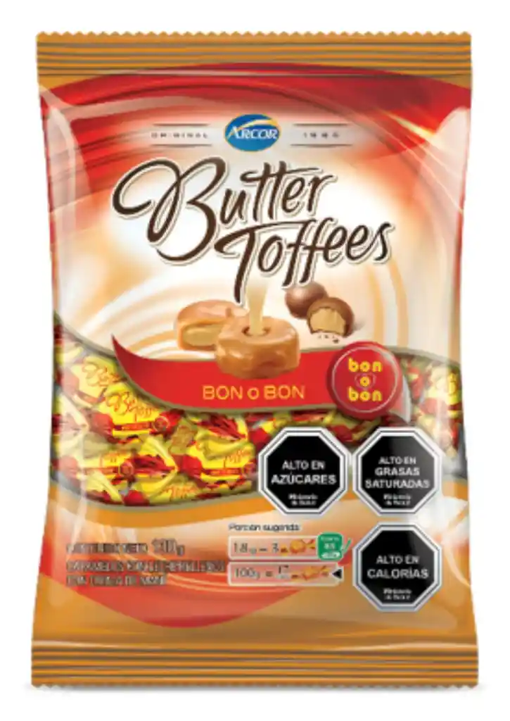 Bon O Bon Butter Toffe130 G