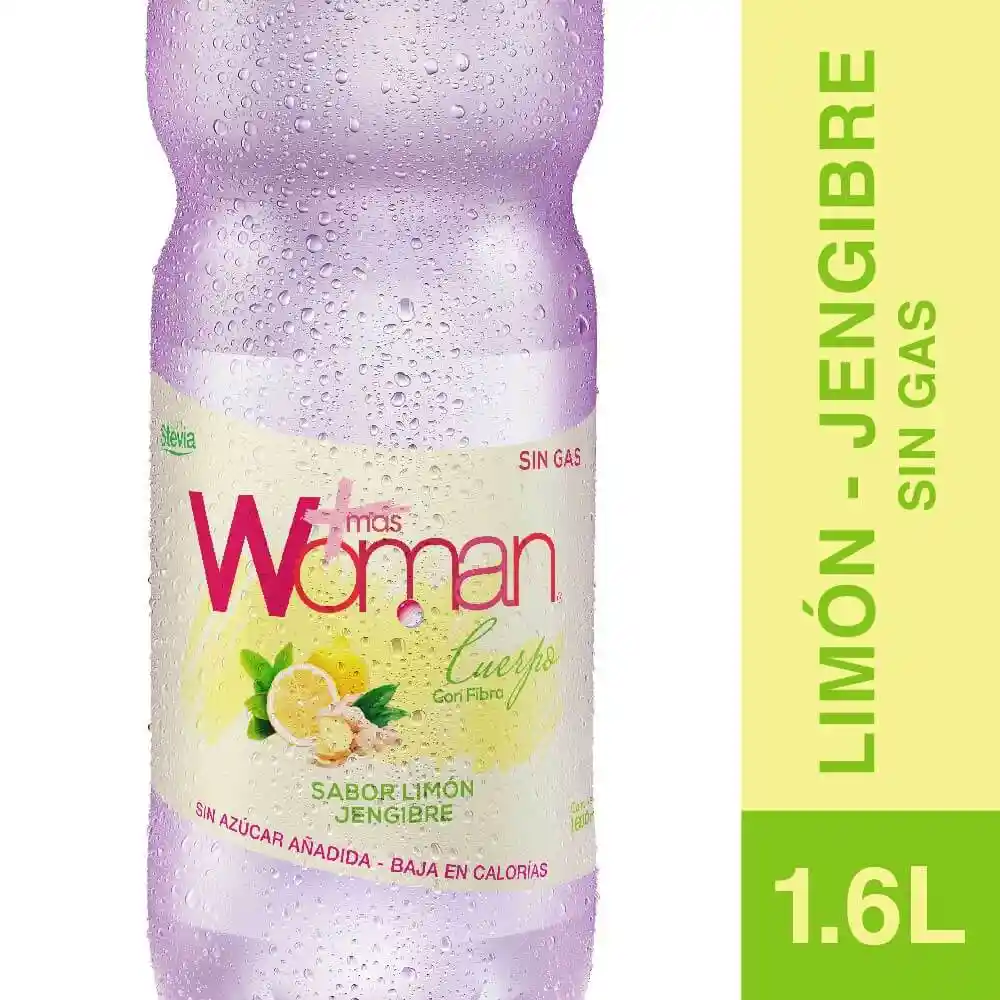 Cachantun Más Woman Agua Limon Jengibre