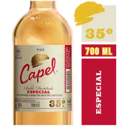 Capel Pisco Especial Doble Destilado 35°