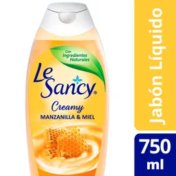 Le Sancy Jabón Líquido Creamy Manzanilla y Miel