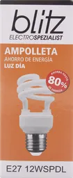 Ampolleta Mini Espiral 12w 5000hrs Blitz