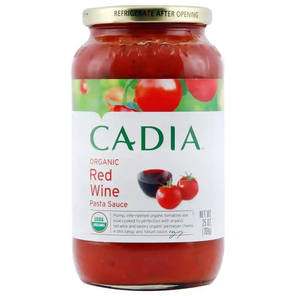Cadia Salsa Tomates Vino Tinto Org