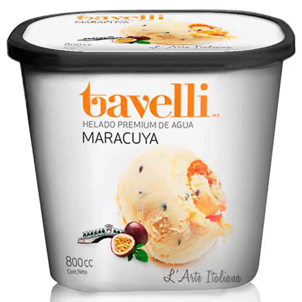 Tavelli Otros Helado Agua Maracuya