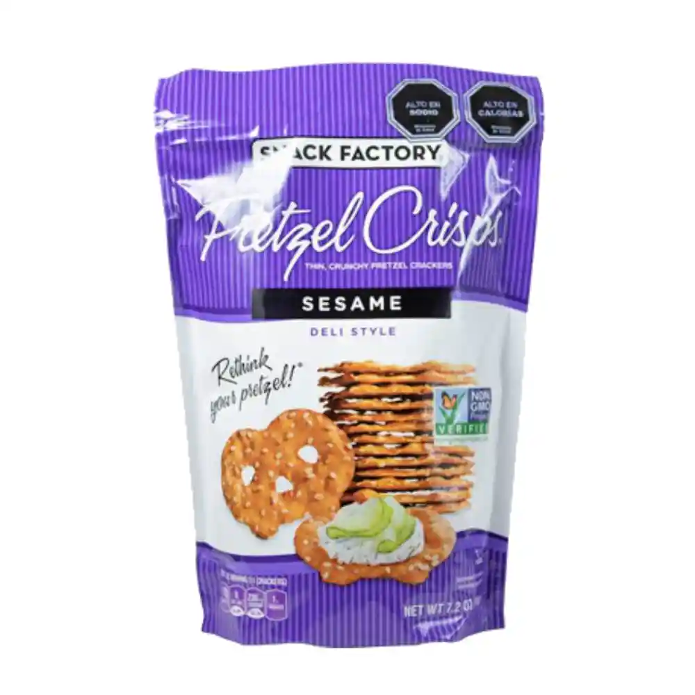 Snack Factory Pretzelcrisps Sesamo