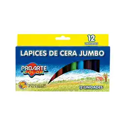 Proarte Lapices Cera Extra Gr 12Un