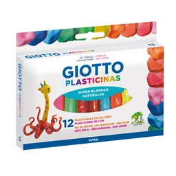 Giotto Plasticina Natural 12 C