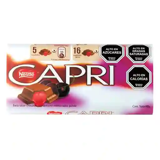 3 x Chocolate Capri 90 g Guinda