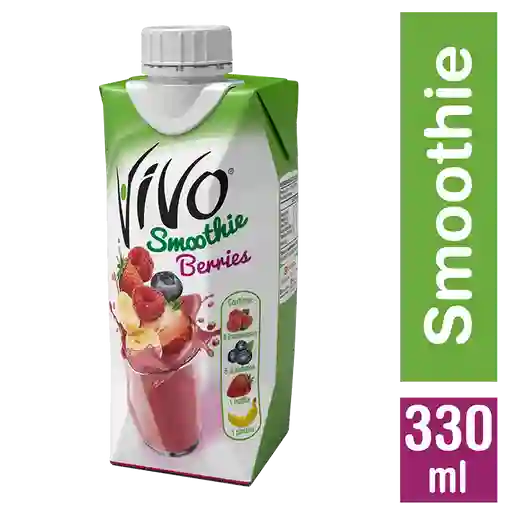 Vivo Jugo Smoothie Berries sin Azúcar