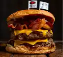 Doble Cheddar Burger & Papas