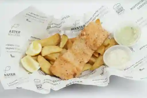 Fish & Chips Salmón