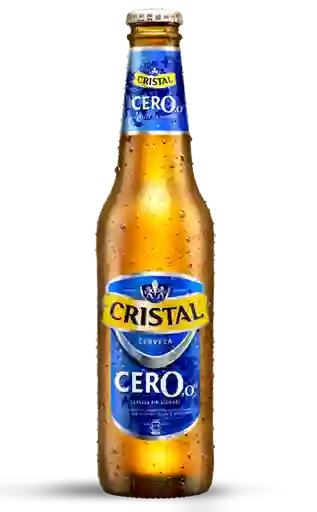 Cerveza Cristal Cero