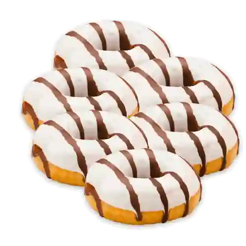 Donuts Rellena Chocolate (6 un)