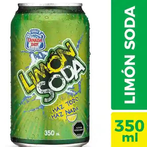6 x Canada Dry Soda Sabor Limón