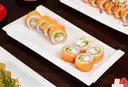 2x1 Miyagi Roll (envuelto en salmón)