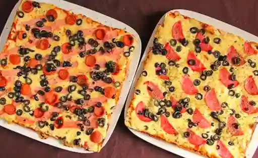 1 Pizza Familiar y 1 Pizza Mediana