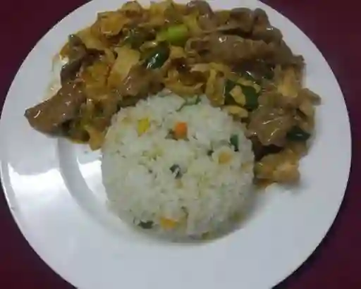 Pollo y Carne Mixto