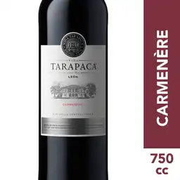 Tarapaca vino tinto leon carmenere