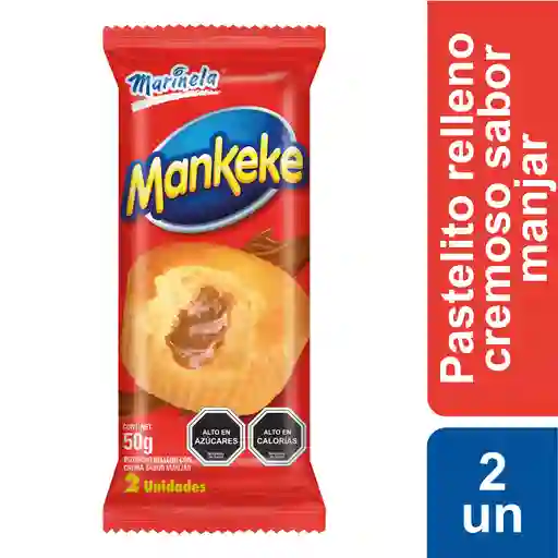 Mankeke Bizcocho Relleno con Manjar