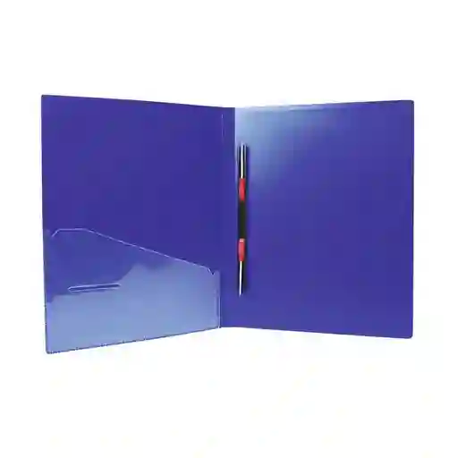 Carpeta Data Zone Oficio C/clip Azul